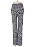 Agnes B. 100% Viscose Polka Dots Silver Casual Pants Size 36 waist - photo 1