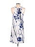 Veronica M. Tie-dye Blue Casual Dress Size S - photo 2
