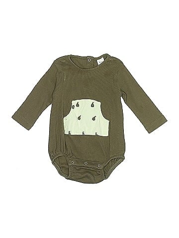Kate Quinn Organics Long Sleeve Onesie (view 1)