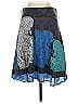 Desigual Graphic Blue Casual Skirt Size S - photo 2