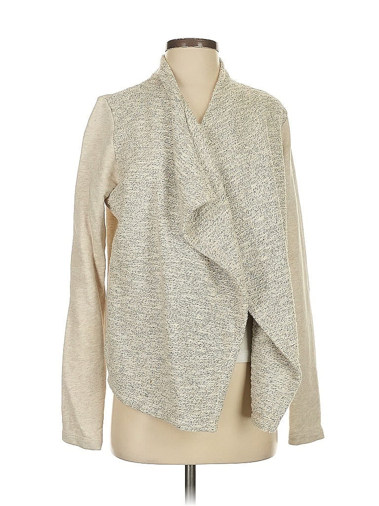 Pre-owned Lucky Brand Cardigan Sweater In Brown