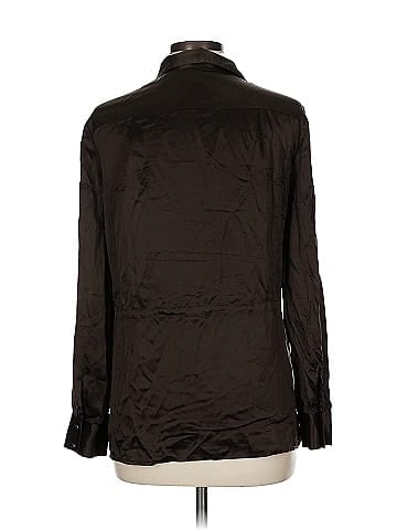 Banana Republic Long Sleeve Silk Top (view 2)
