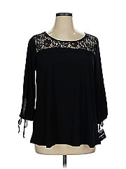 Liz Claiborne Career 3/4 Sleeve Blouse