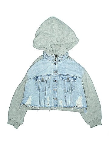Aqua Denim Jacket (view 1)