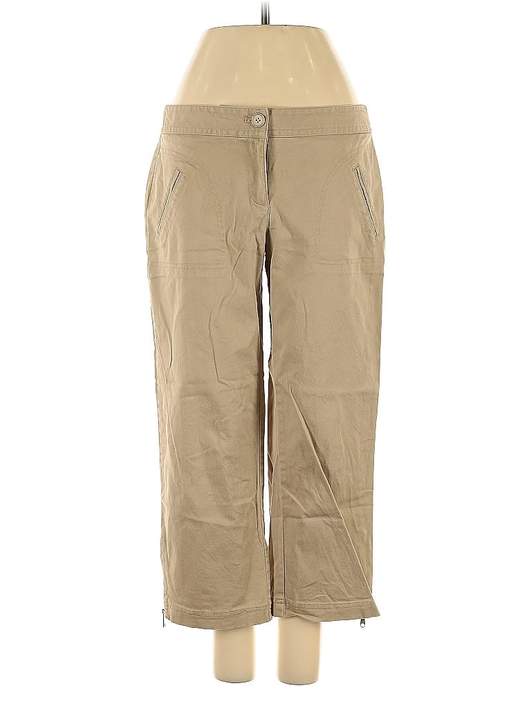 Pre-owned Ann Taylor Loft Khaki Pant In Brown