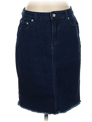 J. McLaughlin Denim Skirt (view 1)