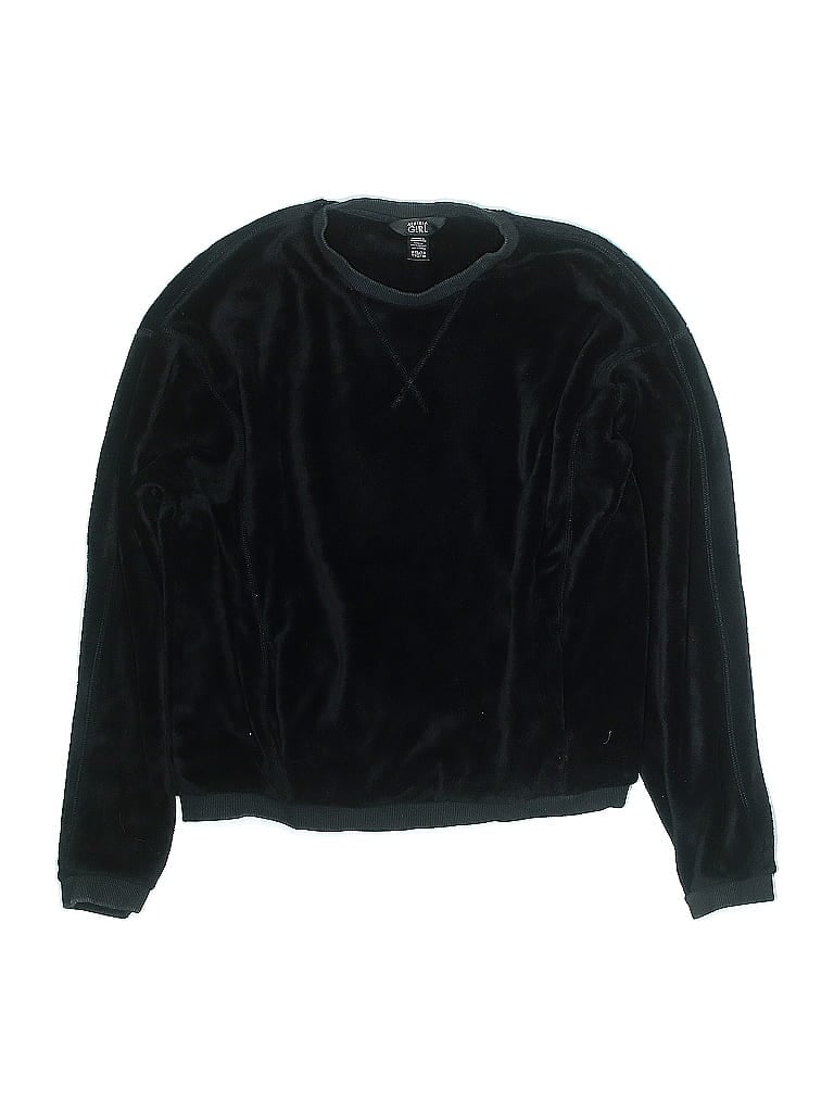 Click to view more detailed imagery on our partner's website Pre-owned Athleta Girl Kids' Pullover Sweater In Black