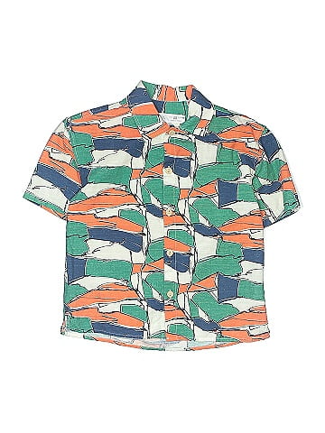 Zara Short Sleeve Button-Down Shirt (view 1)
