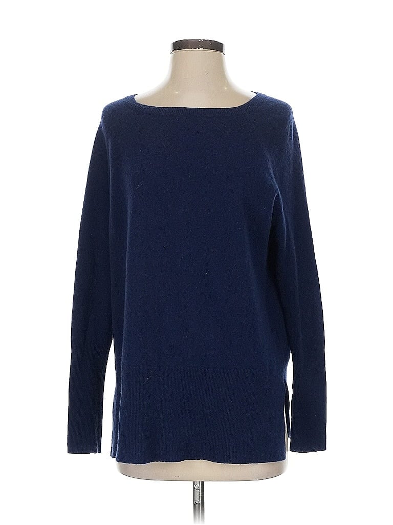 Pre-owned Vince Pullover Sweater In Blue