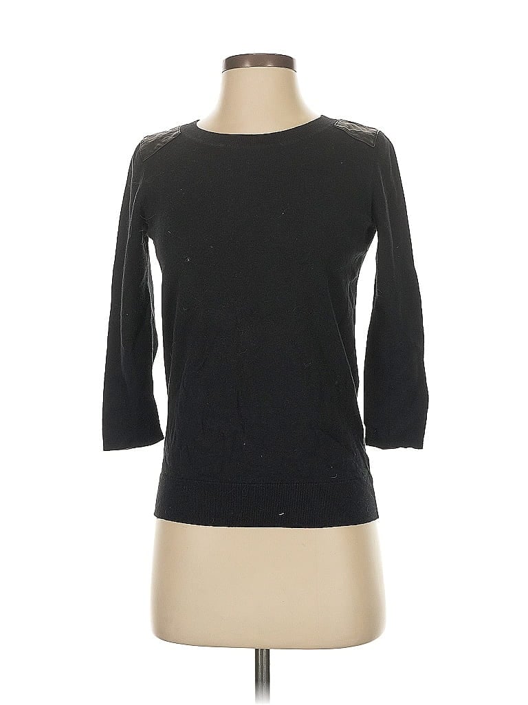 Pre-owned Banana Republic Pullover Sweater In Black