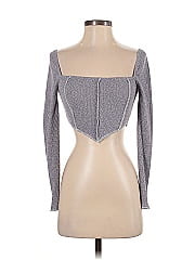 Blue Blush Long Sleeve Top