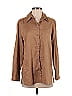 Chico's Design 100% Polyester Brown 3/4 Sleeve Blouse Size S - photo 1