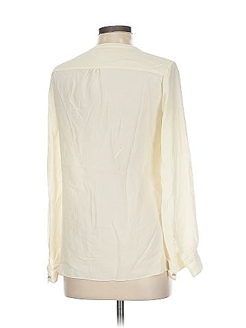 Banana Republic Long Sleeve Silk Top (view 2)