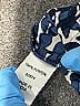 Woman Within 100% Rayon Print Blue Casual Dress Size 14 - photo 8