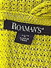 Roaman's 100% Acrylic Yellow Cardigan Size 14 - photo 7