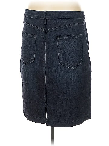 Just Black Denim Skirt (view 2)