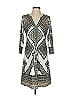 Hale Bob Print Teal Casual Dress Size S - photo 1
