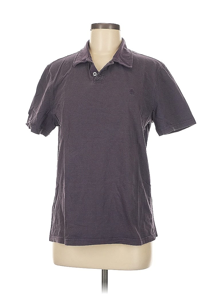 Pre-owned An Original Penguin By Munsingwear Short Sleeve Polo Shirt In Gray