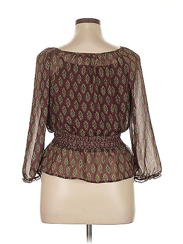 Figueroa & Flower 3/4 Sleeve Blouse (view 2)
