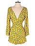 Anthropologie Floral Yellow Romper Size XS - photo 1