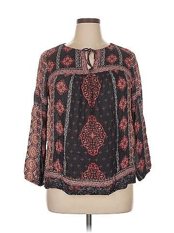 Lucky Brand 3/4 Sleeve Blouse (view 1)