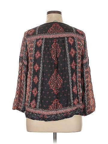 Lucky Brand 3/4 Sleeve Blouse (view 2)
