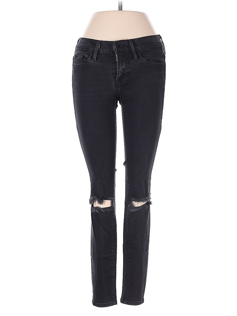 FRAME Denim Black Jeans Size 24 waist - photo 1