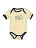 Kate Quinn Organics Color Block Yellow Short Sleeve Onesie Size 18-24 mo - photo 1