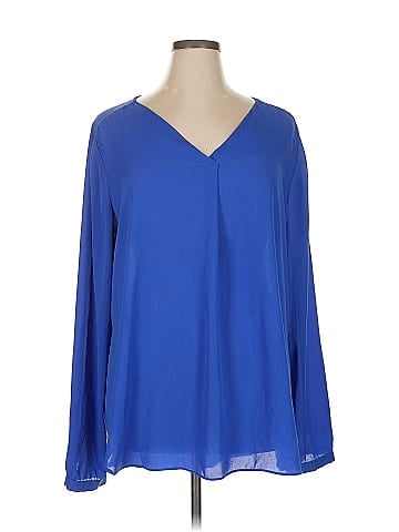 Ashley Stewart Long Sleeve Blouse (view 1)