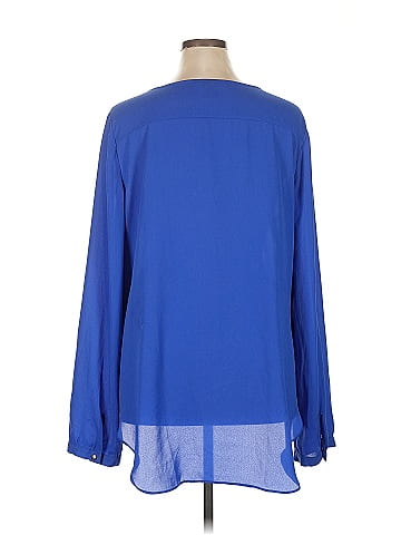 Ashley Stewart Long Sleeve Blouse (view 2)
