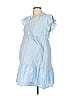 Isabel Maternity Blue Casual Dress Size L - photo 1