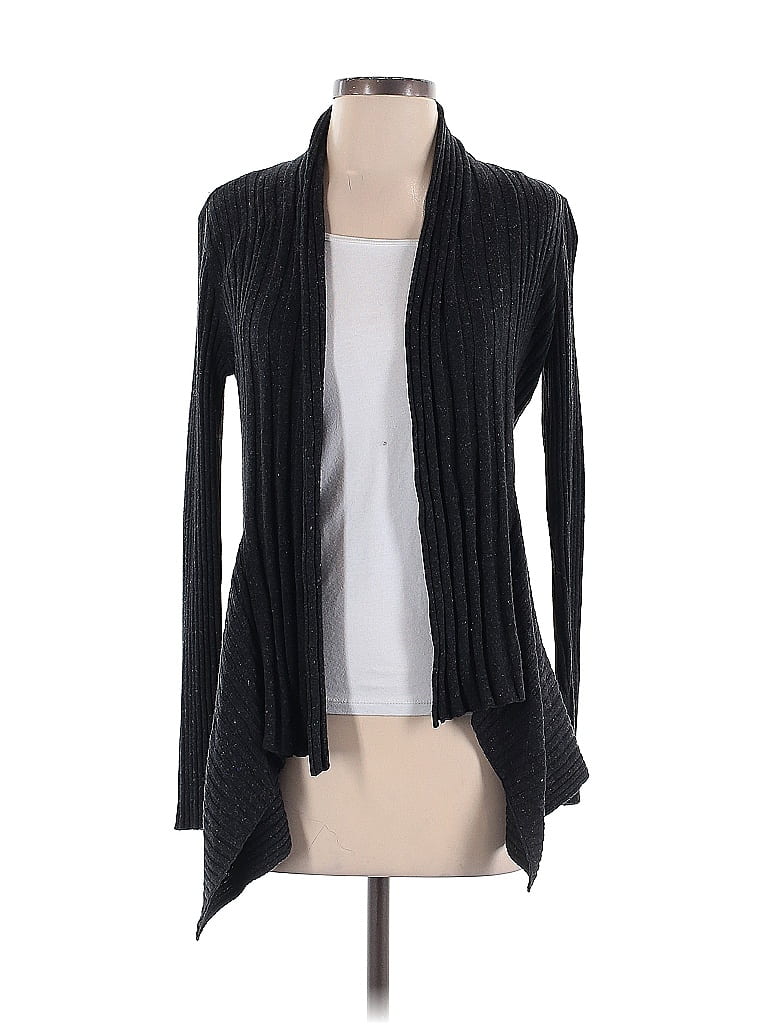 Pre-owned Eileen Fisher Cardigan Sweater In Black