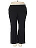 Lane Bryant Solid Black Active Pants Size 18 - photo 1