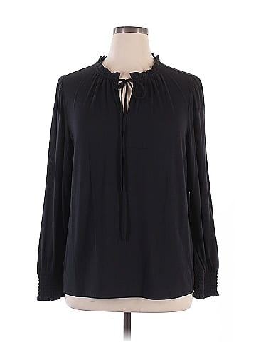 Ann Taylor Long Sleeve Blouse (view 1)