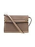 Gucci 100% Leather Solid Gray Brown Vintage Leather Crossbody Bag One size - photo 1