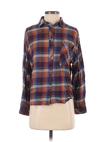 Ecote 3/4 Sleeve Button-Down Shirt (view 1)