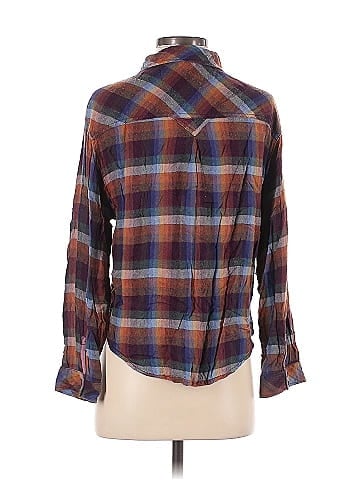Ecote 3/4 Sleeve Button-Down Shirt (view 2)