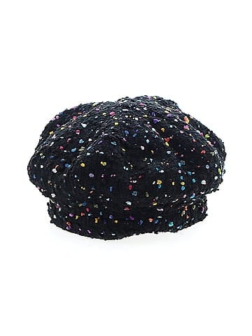 Valentino Garavani Dot-Jacquard Tweed Beret (view 1)