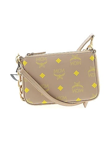 MCM Leather Color Splash Mini Crossbody Satchel (view 1)