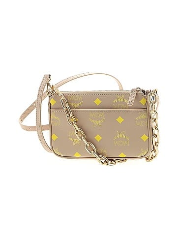 MCM Leather Color Splash Mini Crossbody Satchel (view 2)