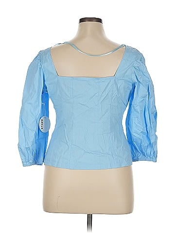 STAUD 3/4 Sleeve Blouse (view 2)