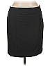 Ann Taylor Factory Solid Black Casual Skirt Size 16 - photo 1