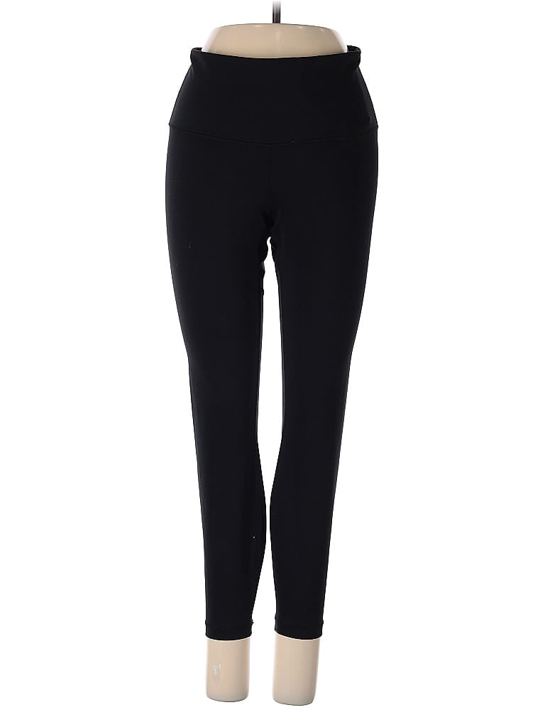 Pre-owned Yogalicious Active Pants In Black