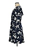 Fortune + Ivy Floral Blue Casual Dress Size M - photo 5