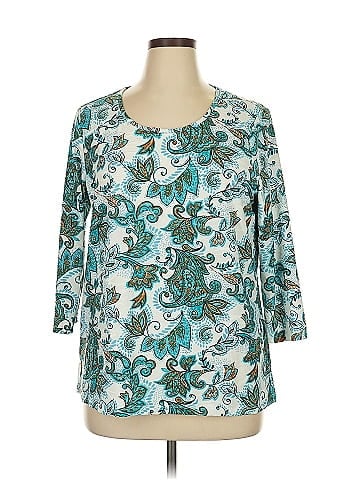 Emily Daniels 3/4 Sleeve Blouse (view 1)