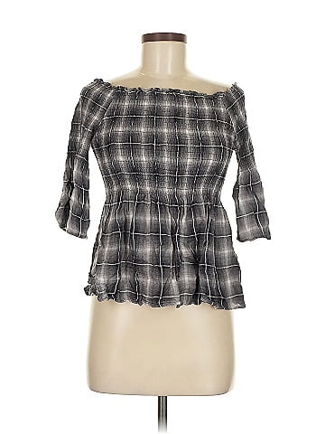 En Creme 3/4 Sleeve Blouse (view 1)
