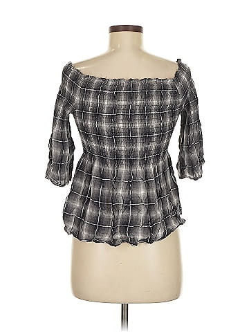 En Creme 3/4 Sleeve Blouse (view 2)