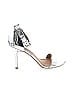 & Other Stories Metallic Silver Heels Size EU 39 - photo 1