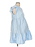 Isabel Maternity Blue Casual Dress Size L - photo 4
