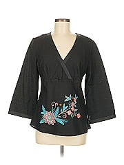 Carole Little Long Sleeve Blouse